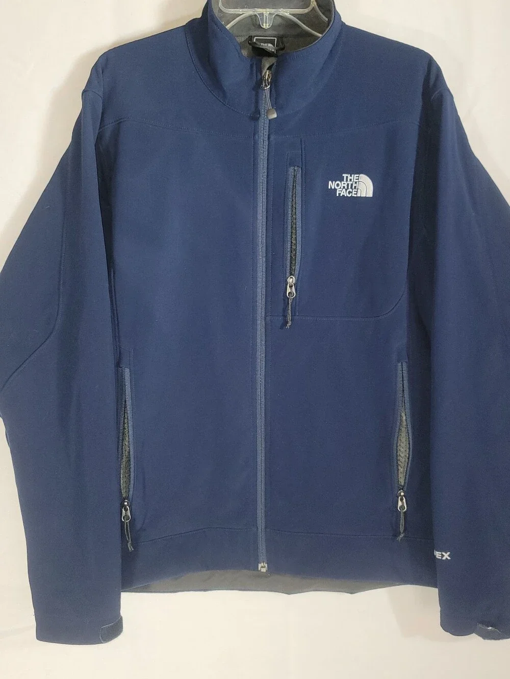 The North Face Apex Men's Navy Lightweight Soft Shell Jacket